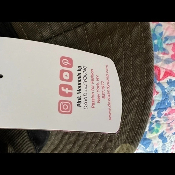 𝅺Pink Mountain Camouflage Outdoor NWT Hat‎ - Picture 5 of 5
